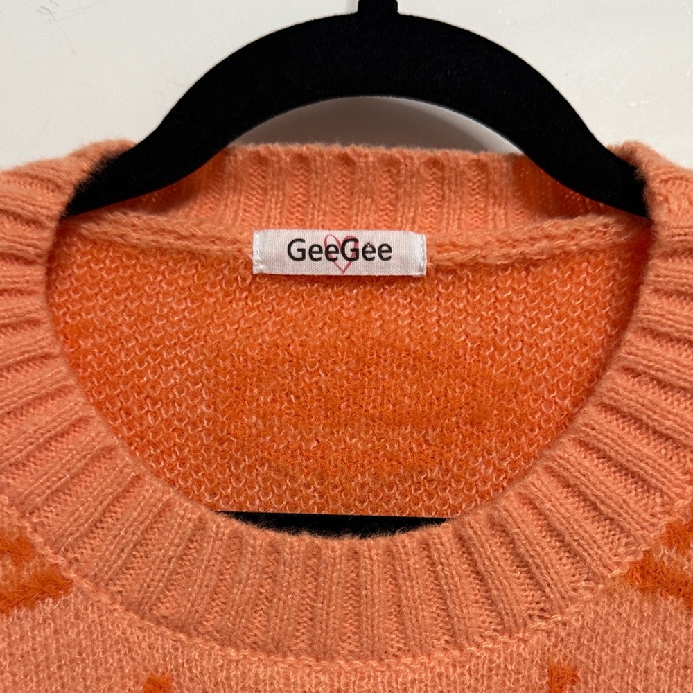 Geegee Women's Pumpkin Pattern Sweater - image 2